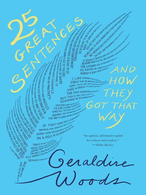 Title details for 25 Great Sentences and How They Got That Way by Geraldine Woods - Wait list